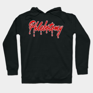 Phlebotomy blood nurse Hoodie